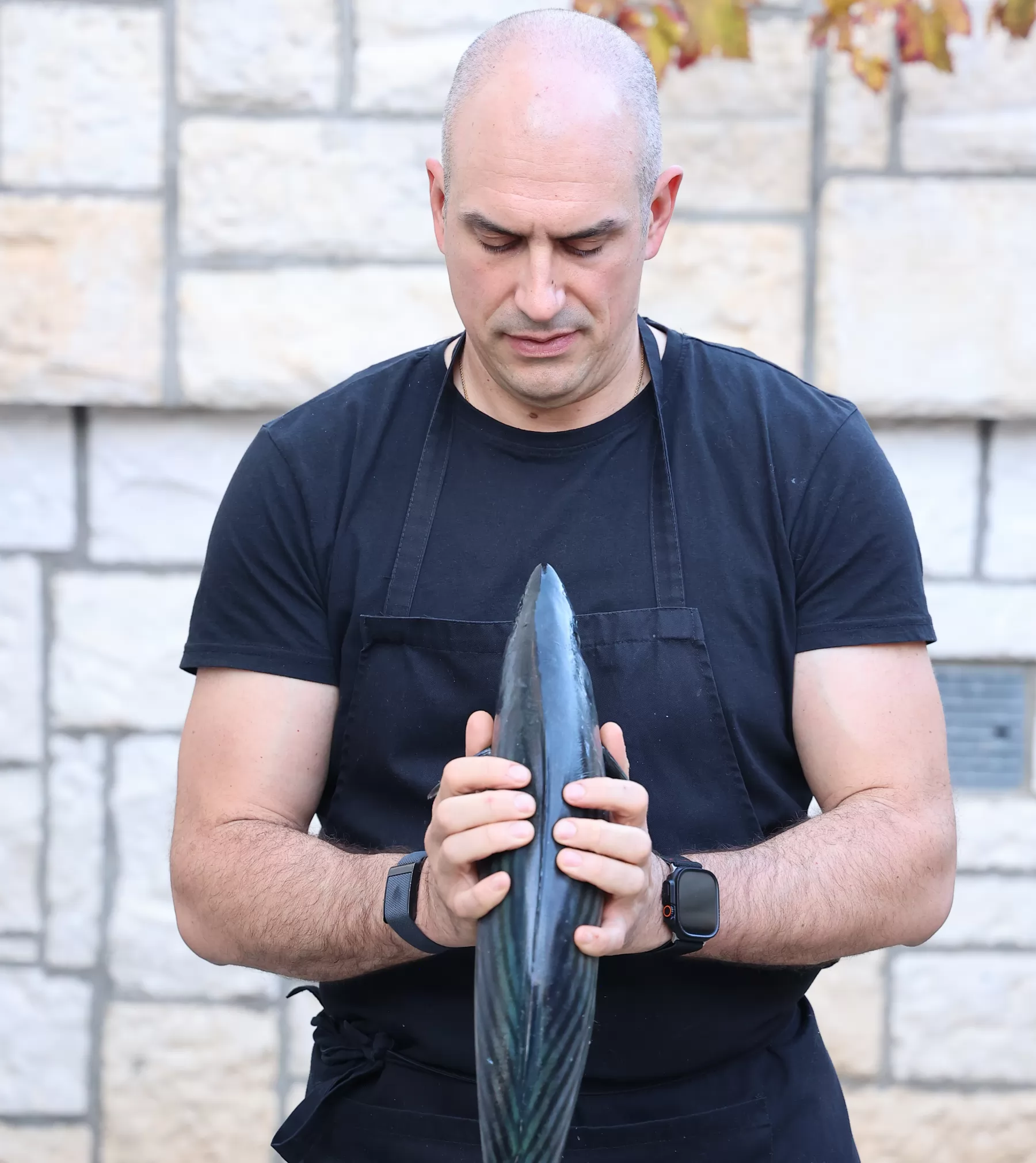 Vjekoslav Grgantov na trogirskoj peškariji